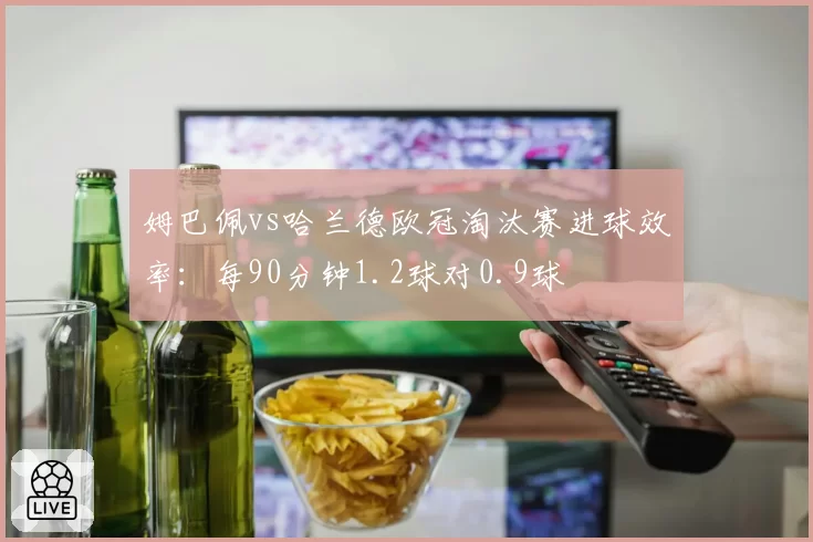 姆巴佩vs哈兰德欧冠淘汰赛进球效率：每90分钟1.2球对0.9球