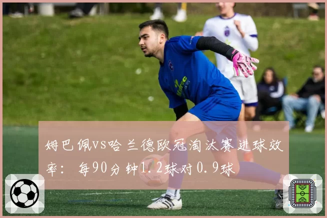 姆巴佩vs哈兰德欧冠淘汰赛进球效率：每90分钟1.2球对0.9球